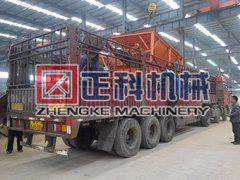 發往延安的篩沙一體機