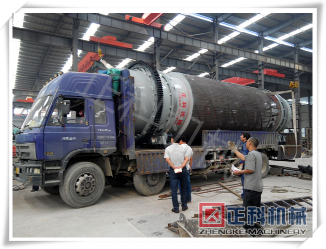 滾筒篩洗機發貨現場