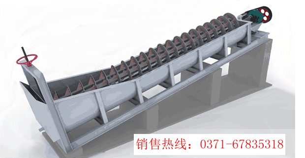 螺旋洗砂機工作原理