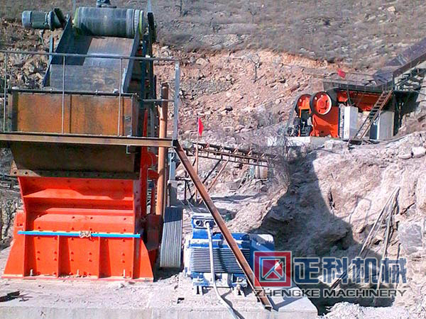 石料生產線現場