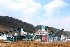新型河卵石石料生產線工藝設計